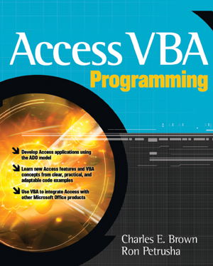 Cover art for Access VBA Programming