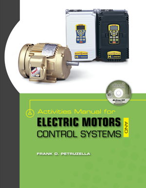Cover art for Activities Manual for Electric Motors and Control Systems W/ Constructor CD