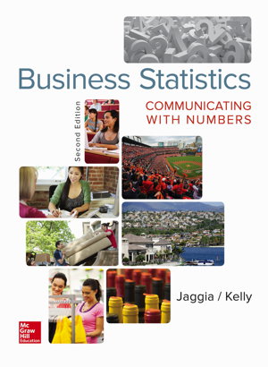 Cover art for Business Statistics Communicating with Numbers 2nd edition