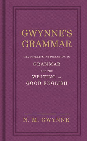 Cover art for Gwynne's Grammar