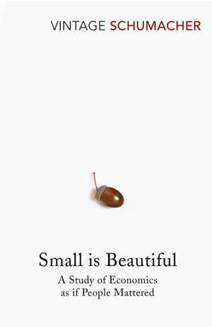 Cover art for Small Is Beautiful