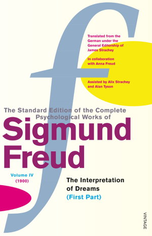 Cover art for Complete Psychological Works Of Sigmund Freud The Vol 4