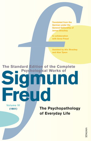 Cover art for Complete Psychological Works Of Sigmund Freud The Vol 6