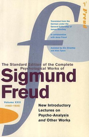 Cover art for Complete Psychological Works Of Sigmund Freud The Vol 22