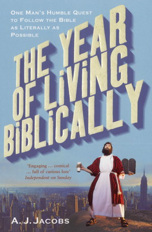 Cover art for The Year of Living Biblically