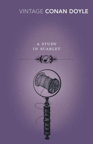Cover art for A Study in Scarlet