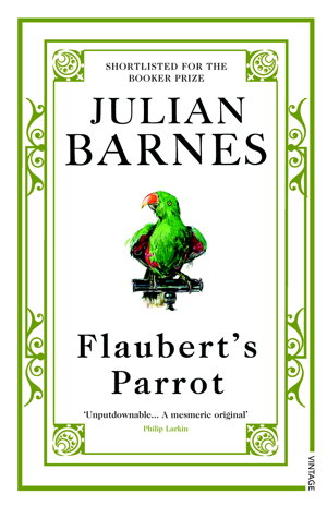 Cover art for Flaubert's Parrot