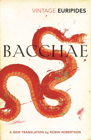Cover art for Bacchae