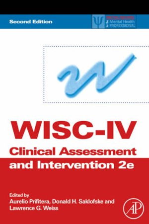 Cover art for WISC-IV Clinical Assessment and Intervention