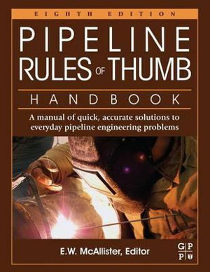 Cover art for Pipeline Rules of Thumb Handbook