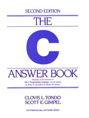 Cover art for C Answer Book, The