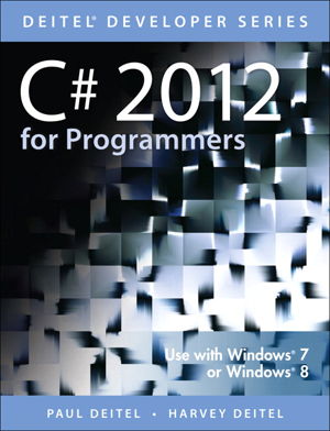 Cover art for C# 2012 for Programmers