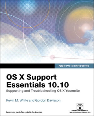 Cover art for Apple Pro Training Series OS X Support Essentials 10.10