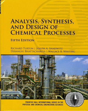 Cover art for Analysis, Synthesis, and Design of Chemical Processes