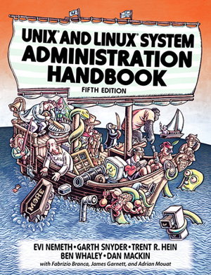 Cover art for UNIX and Linux System Administration Handbook