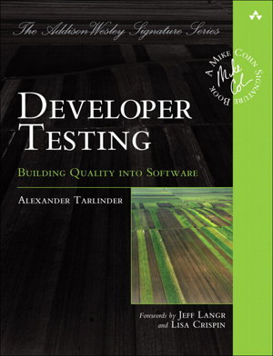 Cover art for Developer Testing