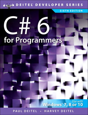 Cover art for C# 6 for Programmers