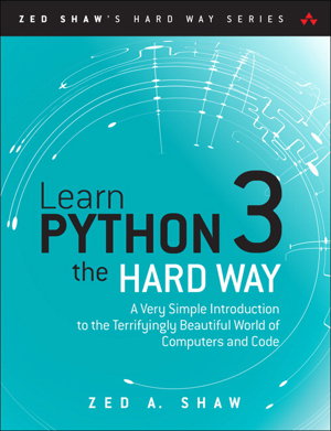 Cover art for Learn Python 3 the Hard Way