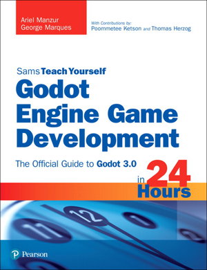 Cover art for Godot Engine Game Development in 24 Hours, Sams Teach Yourself