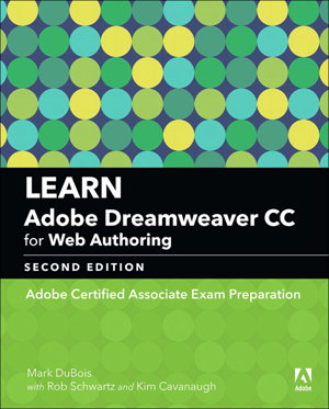 Cover art for Learn Adobe Dreamweaver CC for Web Authoring