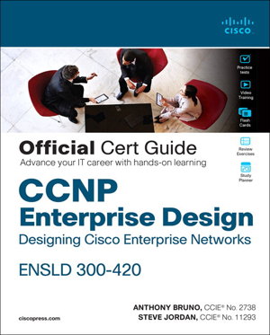 Cover art for CCNP Enterprise Design ENSLD 300-420 Official Cert Guide
