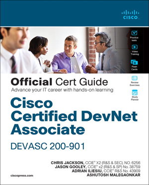Cover art for DevNet Associate DEVASC 200-901 Official Certification Guide