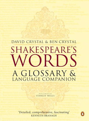 Cover art for Shakespeare's Words