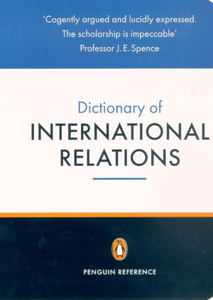 Cover art for The Penguin Dictionary of International Relations