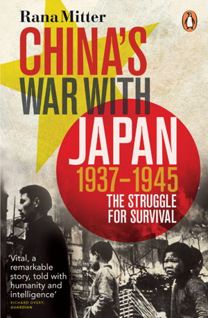 Cover art for China's War with Japan, 1937-1945