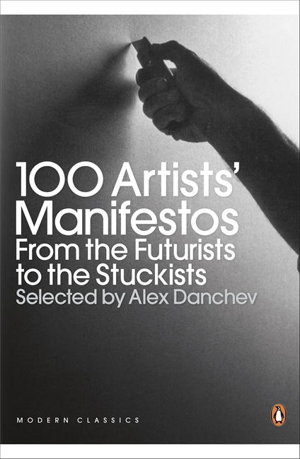 Cover art for 100 Artists' Manifestos