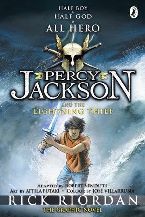 Cover art for Percy Jackson and the Lightning Thief