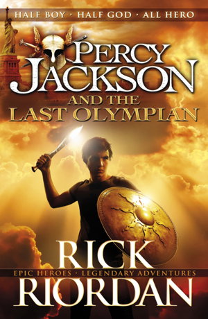 Cover art for Percy Jackson and the Last Olympian