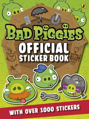 Cover art for Angry Birds: Bad Piggies Official Sticker Book