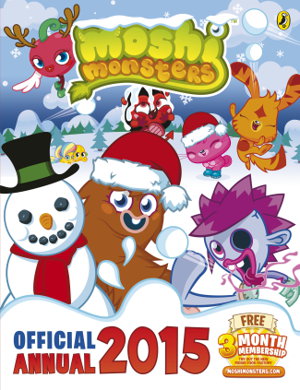 Cover art for Moshi Monsters Official Annual 2015