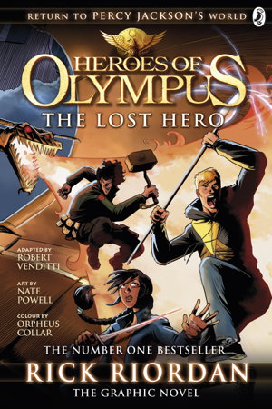 Cover art for Lost Hero Heroes of Olympus The Graphic Novel