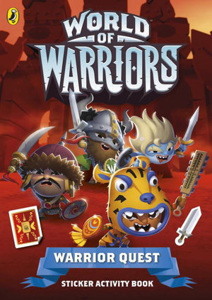Cover art for World of Warriors: Warrior Quest Sticker Activity Book
