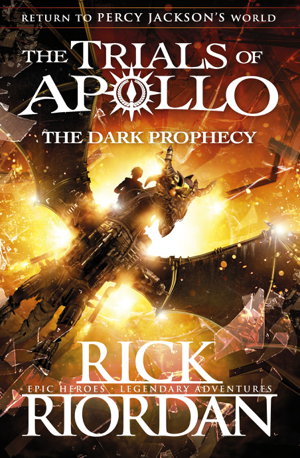 Cover art for Trials Of Apollo 02 Dark Prophecy