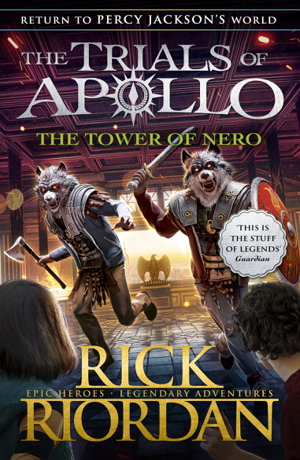 Cover art for Trials of Apollo 05 The Tower of Nero