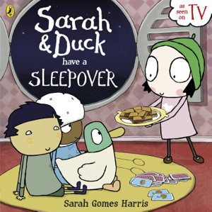 Cover art for Sarah and Duck Have a Sleepover