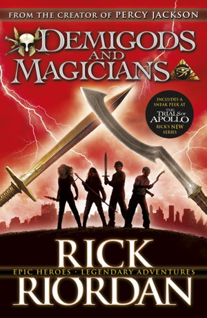 Cover art for Demigods and Magicians Three Stories from the World of Percy Jackson and The Kane Chronicles
