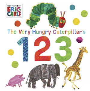 Cover art for Very Hungry Caterpillar's 123