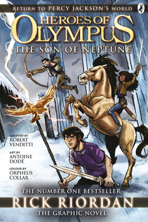 Cover art for The Son Of Neptune The Graphic Novel (Heroes Of Olympus Book2)