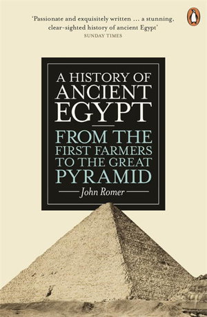 Cover art for A History of Ancient Egypt Volume 1 From the First Farmers to the Great Pyramid