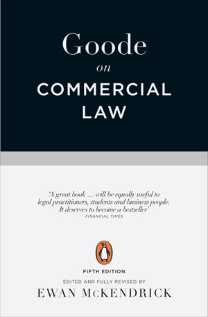 Cover art for Goode on Commercial Law