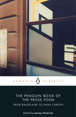 Cover art for The Penguin Book of the Prose Poem