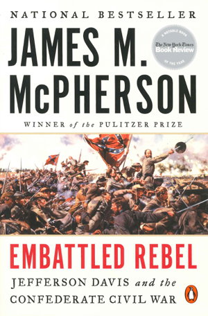 Cover art for Embattled Rebel Jefferson Davis and the Confederate Civil