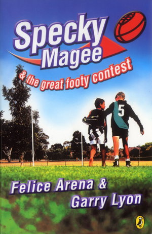 Cover art for Specky Magee and the Great Footy Contest
