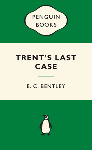 Cover art for Trent's Last Case