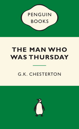 Cover art for Man Who Was Thursday