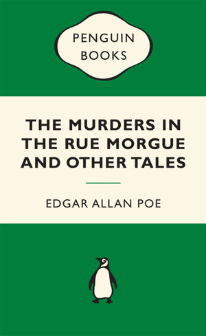 Cover art for Murders in the Rue Morgue Green Popular Penguins